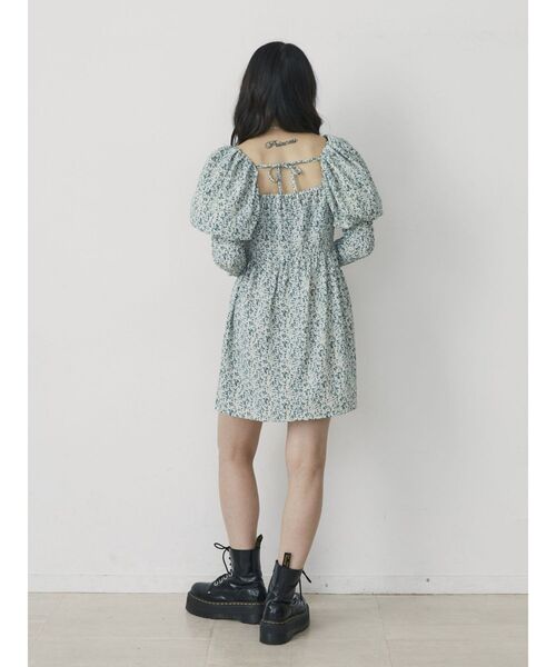 andmary ジュリー ケーブル ミニドレス ワンピース アイボリー アンドマリー andmary ケーブル ミニドレス ワンピース