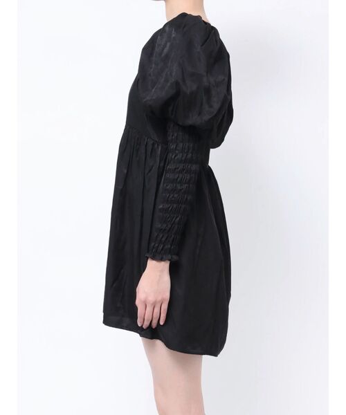 CECILIE BAHNSEN フリル ボリュームスカート UK6 黒 CECILIE BAHNSEN 