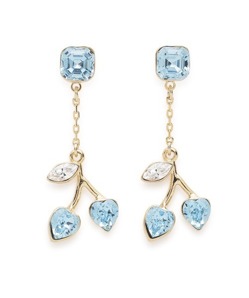 FURFUR(ファーファー)の「チェリーモチーフピアス(ピアス(両耳用)・レディース・クリア/ブルー/レッド・FREE)」の9枚目の写真