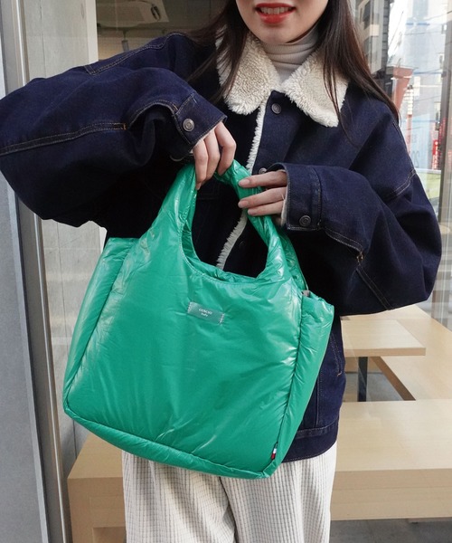 CORNERS(コーナーズ)の「カラーパディング2wayバッグ(ショルダーバッグ・レディース・アイボリー/ブラック/グリーン/ピンク・FREE)」の1枚目の写真