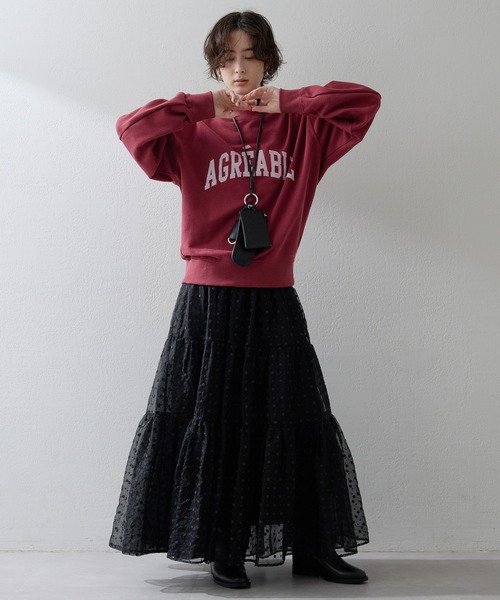 ウィムガゼット【THE PAIUSE】ロゴスウェットプルオーバー Whim Gazette｜【THE PAUSE】ロゴスウェットプルオーバー