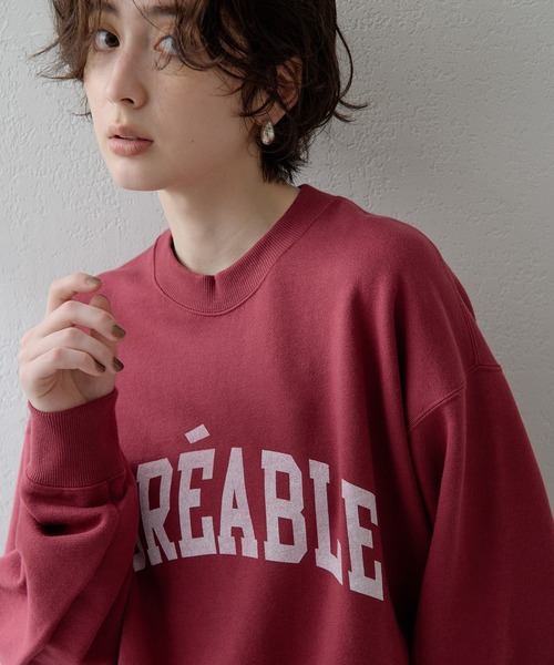 THE PAUSE】ロゴスウェットプルオーバー（スウェット）｜THE PAUSE（ザ