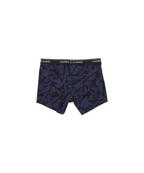 HYSTERIC GLAMOUR（ヒステリックグラマー）の「GUITAR GIRL柄 ボクサーブリーフ（ボクサーパンツ・メンズ・ネイビー/レッド系その他・FREE）」の4枚目の写真