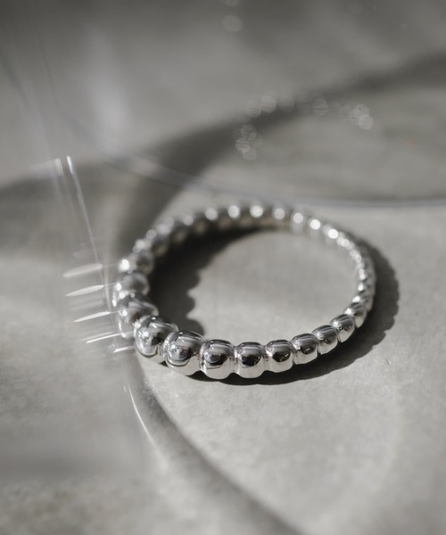 BIRTHDAY BAR(バースデイバー)の「Bubble Silver Ring(リング・レディース・シルバー・フリー)」の1枚目の写真