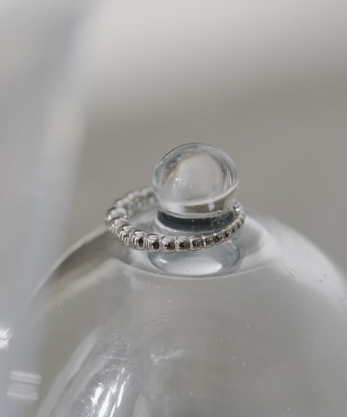 BIRTHDAY BAR(バースデイバー)の「Bubble Silver Ring(リング・レディース・シルバー・フリー)」の3枚目の写真