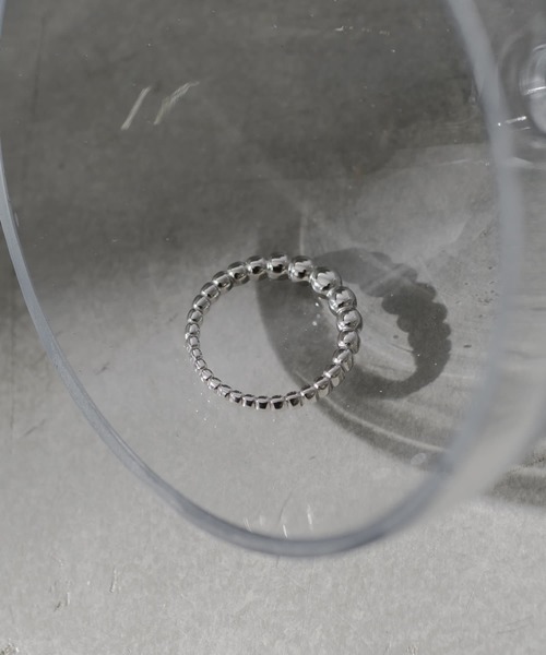 BIRTHDAY BAR(バースデイバー)の「Bubble Silver Ring(リング・レディース・シルバー・フリー)」の4枚目の写真