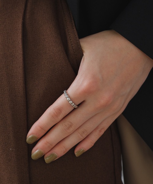 BIRTHDAY BAR(バースデイバー)の「Bubble Silver Ring(リング・レディース・シルバー・フリー)」の2枚目の写真