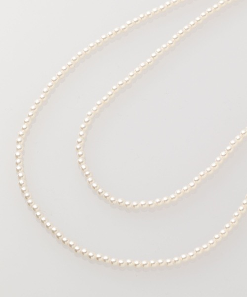 Elura（エルーラ）の「2連パールネックレス＜ショート/ロング＞／995319（ネックレス・レディース・ホワイト/ホワイト系その他・ONE SIZE）」の10枚目の写真
