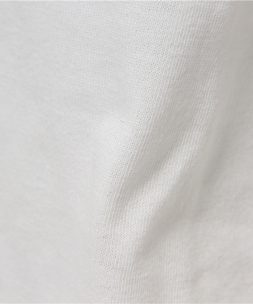 VENCEEXCHANGE（ヴァンスエクスチェンジ）の「ツイストV無地T         （Tシャツ/カットソー・レディース・ブラック/オリーブ/ホワイト/ワインレッド/ネイビー・MEDIUM）」の13枚目の写真