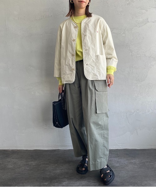 DANTON（ダントン）の「[DANTON/ダントン] ノーカラーショート