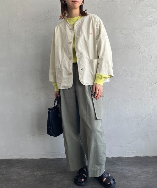 DANTON（ダントン）の「[DANTON/ダントン] ノーカラーショート
