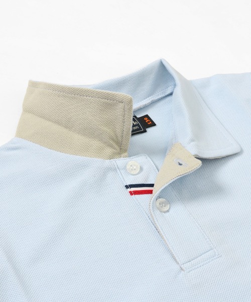 KRIFF MAYER Kid's Collection（クリフメイヤーキッズコレクション）の「おでかけポロシャツ（ポロシャツ・キッズ・チャコール/イエロー/ネイビー/グレー/サックスブルー/ライトグリーン/ブラック/オフホワイト・120/130/140/150/160/170）」の17枚目の写真