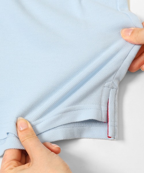 KRIFF MAYER Kid's Collection（クリフメイヤーキッズコレクション）の「おでかけポロシャツ（ポロシャツ・キッズ・チャコール/イエロー/ネイビー/グレー/サックスブルー/ライトグリーン/ブラック/オフホワイト・120/130/140/150/160/170）」の20枚目の写真