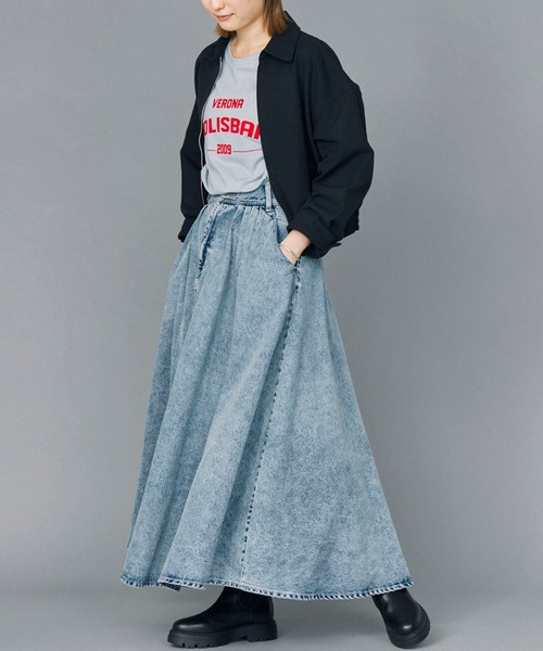 BABYLONE(バビロン)の「ギャバジップブルゾン(ブルゾン・レディース・ベージュ/ネイビー・フリー)」の17枚目の写真