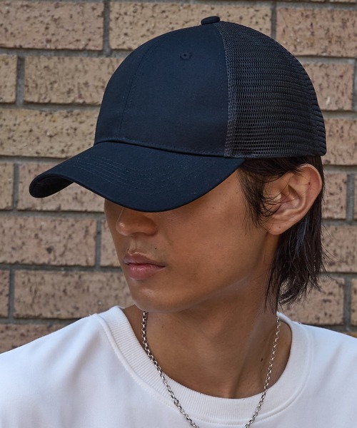 United Athle(ユナイテッドアスレ)の「【United Athle】コットン ツイル メッシュ キャップ 9680(キャップ・メンズ・グリーン/ネイビー/ブラック/ライトベージュ・FREE)」の17枚目の写真