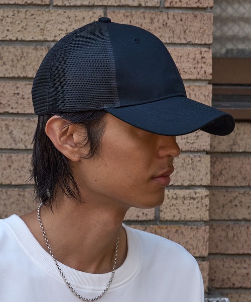 United Athle(ユナイテッドアスレ)の「【United Athle】コットン ツイル メッシュ キャップ 9680(キャップ・メンズ・グリーン/ネイビー/ブラック/ライトベージュ・FREE)」の15枚目の写真