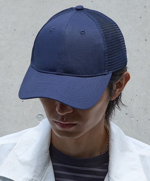 United Athle(ユナイテッドアスレ)の「【United Athle】コットン ツイル メッシュ キャップ 9680(キャップ・メンズ・グリーン/ネイビー/ブラック/ライトベージュ・FREE)」の6枚目の写真