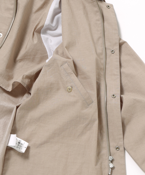 417 EDIFICE(フォーワンセブンエディフィス)の「CHAMBRAY / シャンブレー 2LAYERS ブルゾン(ナイロンジャケット・メンズ・ブラック/ベージュ/ブルー系その他・MEDIUM/LARGE)」の17枚目の写真