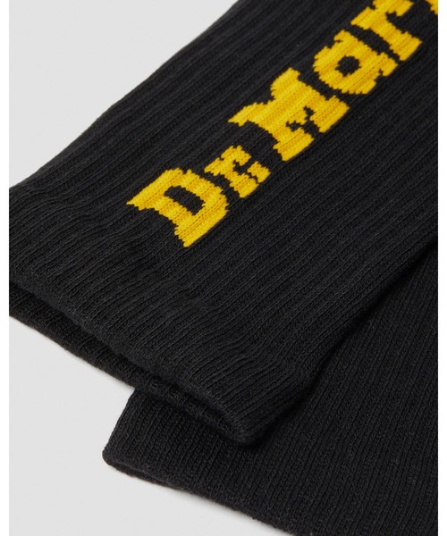 Dr. Martens（ドクターマーチン）の「Dr. Martens/ドクターマーチン バーティカル ロゴ ソックス AD075001（ソックス/靴下・レディース・ブラック・S/M/M/L）」の5枚目の写真
