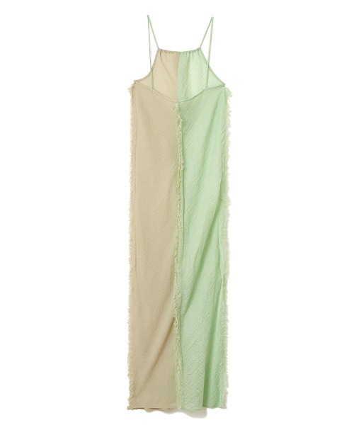PERVERZE（パーバーズ）の「Narrow Long Dress（ワンピース・レディース・グリーン/ブラック・ONE SIZE）」の10枚目の写真
