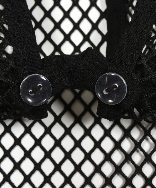 ZIDDY（ジディ）の「【 ニコ☆プチ 掲載 】メッシュリボンカーディガン＆ロングTシャツセット(130~160cm)（カーディガン/ボレロ・キッズ・ブラック/ブルー・150cm/FREE/130cm/140cm）」の21枚目の写真