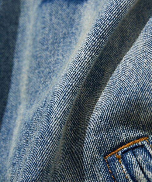 NAUTICA（ノーティカ）の「NAUTICA/ノーティカ Crushed Denim Blouson /クラッシュドデニム ブルゾン（デニムジャケット・メンズ・ネイビー/オフホワイト・LARGE/X-LARGE/MEDIUM）」の14枚目の写真