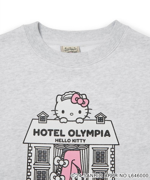 Hotel Olympia × Hello Kitty スウェット ハローキティ bonjour records(ボンジュールレコード) / Hotel Olympia