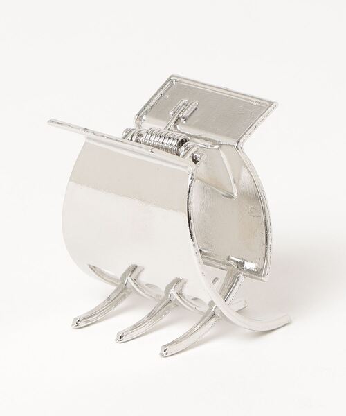 HIKA（ヒカ）の「【HIKA】シルバーヘアクリップ（バレッタ/ヘアクリップ）」 WEAR