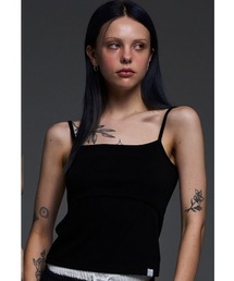 A'GEM/9 × .kom 『 FANCY CLUB/ファンシークラブ』 SLOP SLEEVELESS/スリーブレス