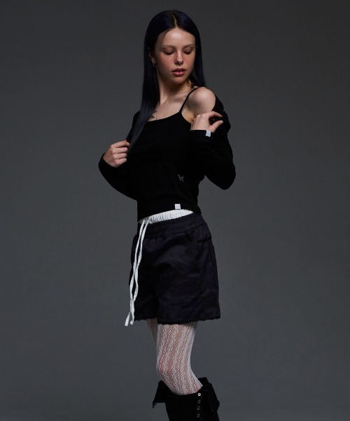 FANCY CLUB(ファンシークラブ)の「A'GEM/9 × .kom 『 FANCY CLUB/ファンシークラブ』 SLOP SLEEVELESS/スリーブレス(タンクトップ・レディース・ホワイト/ライトグレー/ブラック・FREE)」の10枚目の写真