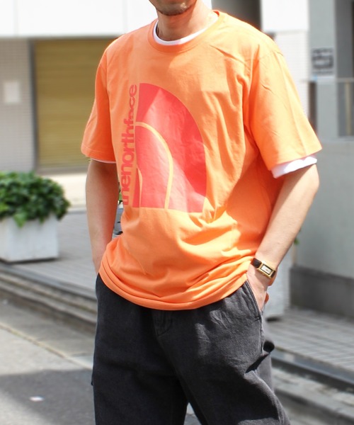 THE NORTH FACE(ザノースフェイス)の「【THE NORTH FACE】ノースフェイス M S/S JUMBO HALF DOME TEE ロゴTシャツ NF0A812N(Tシャツ/カットソー・メンズ・グレー/ブルー/ホワイト/オレンジ/ブラック系その他/ブラック・M/XL/S/L)」の22枚目の写真