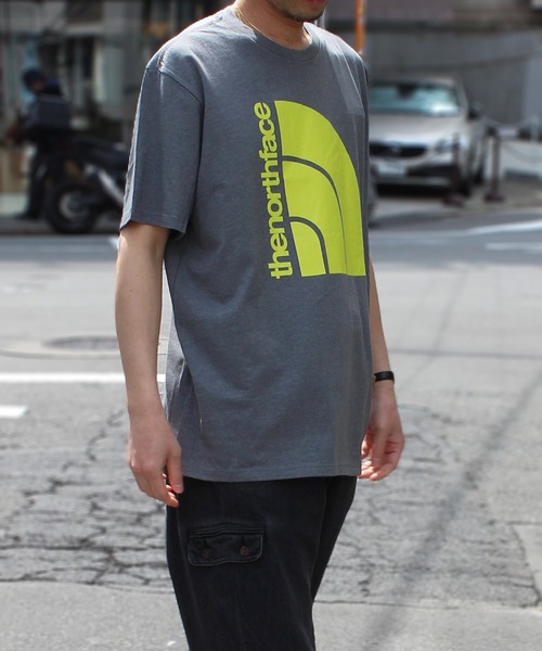 THE NORTH FACE(ザノースフェイス)の「【THE NORTH FACE】ノースフェイス M S/S JUMBO HALF DOME TEE ロゴTシャツ NF0A812N(Tシャツ/カットソー・メンズ・グレー/ブルー/ホワイト/オレンジ/ブラック系その他/ブラック・M/XL/S/L)」の8枚目の写真