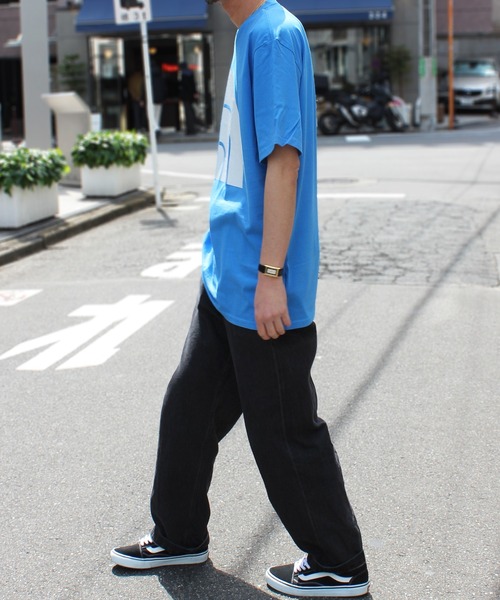 THE NORTH FACE(ザノースフェイス)の「【THE NORTH FACE】ノースフェイス M S/S JUMBO HALF DOME TEE ロゴTシャツ NF0A812N(Tシャツ/カットソー・メンズ・グレー/ブルー/ホワイト/オレンジ/ブラック系その他/ブラック・M/XL/S/L)」の17枚目の写真