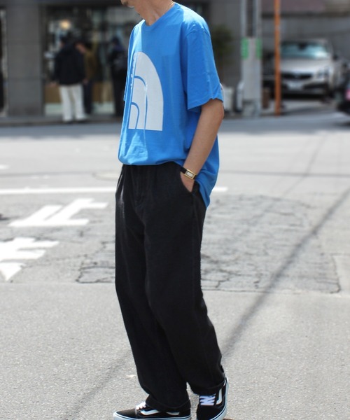 THE NORTH FACE(ザノースフェイス)の「【THE NORTH FACE】ノースフェイス M S/S JUMBO HALF DOME TEE ロゴTシャツ NF0A812N(Tシャツ/カットソー・メンズ・グレー/ブルー/ホワイト/オレンジ/ブラック系その他/ブラック・M/XL/S/L)」の16枚目の写真