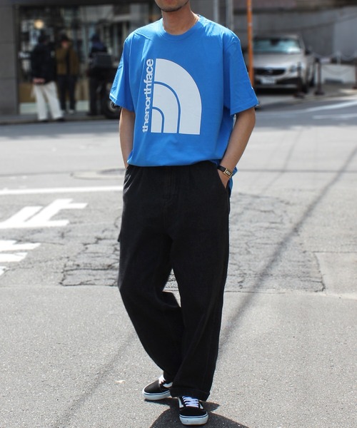THE NORTH FACE(ザノースフェイス)の「【THE NORTH FACE】ノースフェイス M S/S JUMBO HALF DOME TEE ロゴTシャツ NF0A812N(Tシャツ/カットソー・メンズ・グレー/ブルー/ホワイト/オレンジ/ブラック系その他/ブラック・M/XL/S/L)」の15枚目の写真