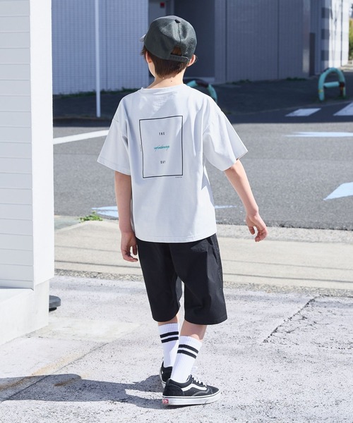 GLOBAL WORK（グローバルワーク）の「DRY/ストレッチハーフパンツ/976031（その他パンツ・キッズ・ベージュ/パープル/ブラック/カーキ/ブルー・170cm/160cm/140cm/150cm/130cm/120cm）」の12枚目の写真