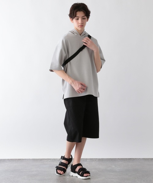 GLOBAL WORK（グローバルワーク）の「DRY/ストレッチハーフパンツ/976031（その他パンツ・キッズ・ベージュ/パープル/ブラック/カーキ/ブルー・170cm/160cm/140cm/150cm/130cm/120cm）」の8枚目の写真