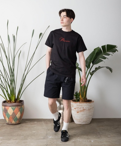 PLEASURES（プレジャー）の「PLEASURES/プレジャーズ STACK T-SHIRT Tシャツ（Tシャツ/カットソー・メンズ・ホワイト/ブラック・L/XL/M）」の14枚目の写真