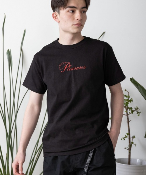 PLEASURES（プレジャー）の「PLEASURES/プレジャーズ STACK T-SHIRT Tシャツ（Tシャツ/カットソー・メンズ・ホワイト/ブラック・L/XL/M）」の19枚目の写真
