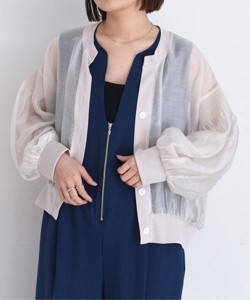 Eimee Law（エイミーロウ）の「シアーローンショートカーデ