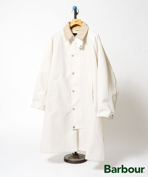Barbour ベージュ ステンカラーコート M Barbour（バブアー）｜ステンカラーコート（ベージュ系）一覧 - WEAR