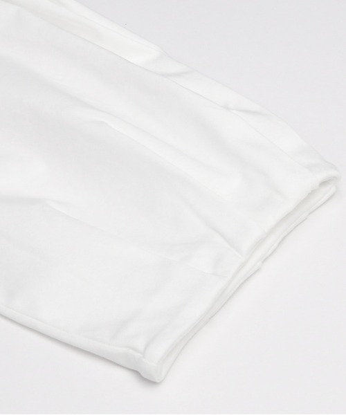 TOKYO SHIRTS（トウキョウシャツ）の「袖ボリュームタックギャザーカットソー 七分袖ブラウス（シャツ/ブラウス・レディース・ダークブルー/チャコール/ネイビー/ホワイト・M/L）」の6枚目の写真