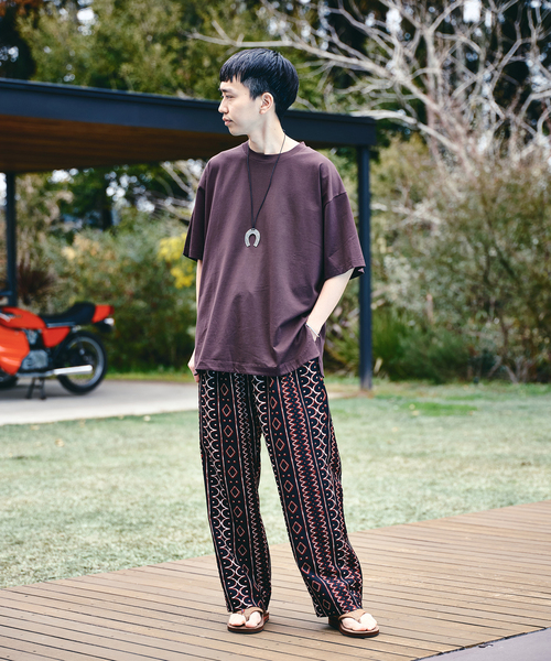 EDIFICE(エディフィス)の「バティック パターン1タック イージーパンツ(スラックス・メンズ・チャコールグレー/ブラック/ブラウン/グリーン/ネイビー・SMALL/MEDIUM/LARGE)」の20枚目の写真