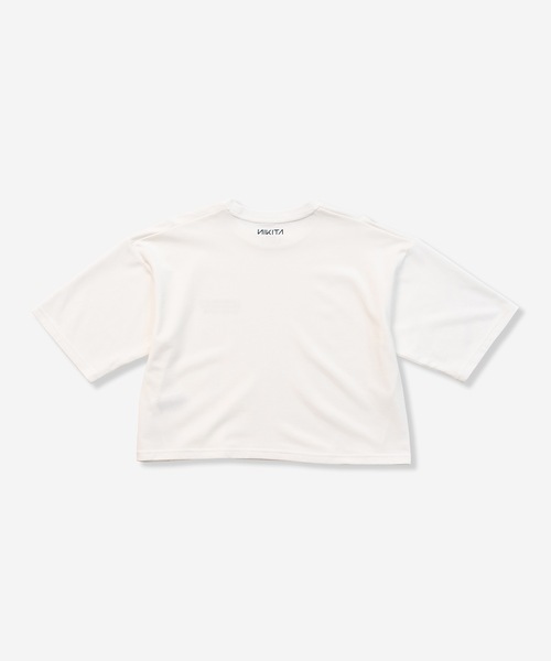 NIKITA(ニキータ)の「【NIKITA/ニキータ】レディースクロップドTシャツ N QD LOOSE CROPPED SS TEE(Tシャツ/カットソー・レディース・ホワイト/ブルー/ブラック・LARGE/MEDIUM)」の5枚目の写真