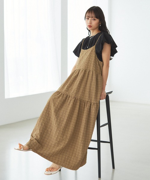 VIS（ビス）の「【洗える】袖ボリュームバックデザインプルオーバー（Tシャツ/カットソー・レディース・ブラック/ベージュ系その他/ブルー系その他5・FREE）」の9枚目の写真