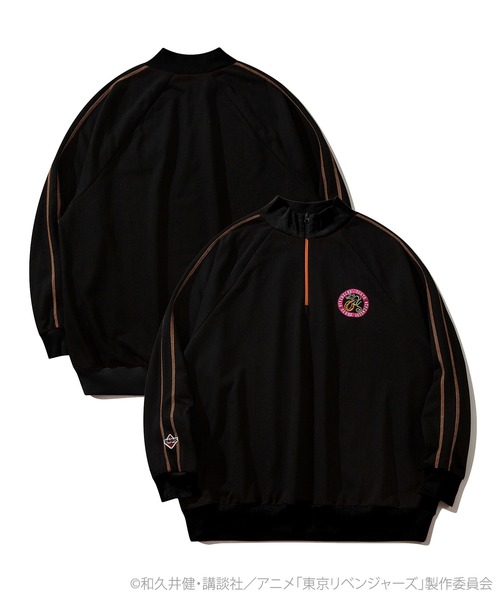 HOOK（フック）の「東京リベンジャーズ×HOOK ジャージ風ワッペンハーフ