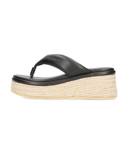 美品　フェンディ トング　サンダル　35.5 セール】厚底ジュートトングサンダル/41225（サンダル
