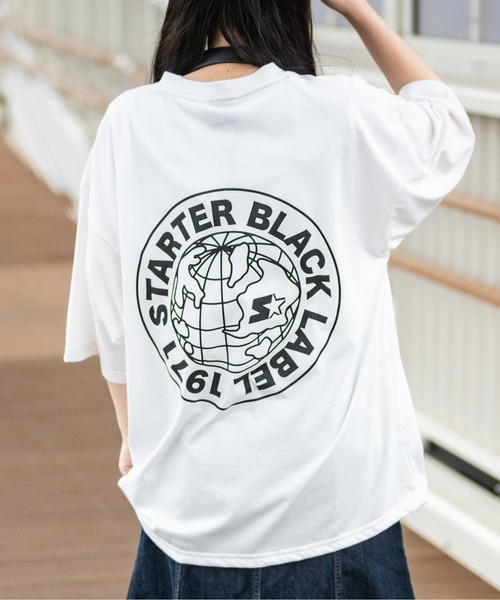 JOHN'S CLOSET（ジョンズクローゼット）の「【t】〔STARTER BLACK LABEL〕アソートプリント BIG TEE（Tシャツ/カットソー・メンズ・ホワイト系2/ブラック/ブラック系その他2/ホワイト系その他2/ホワイト系その他4/ホワイト系3/グリーン系その他3/ホワイト/ホワイト系その他/ホワイト系その他3/ホワイト系4/ブラック系その他4/ブラック系3/グリーン/パープル系その他2/パープル系その他4・MEDIUM/LARGE/X-LARGE）」の9枚目の写真