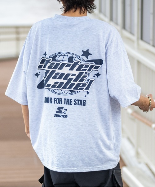 JOHN'S CLOSET（ジョンズクローゼット）の「【t】〔STARTER BLACK LABEL〕アソートプリント BIG TEE（Tシャツ/カットソー・メンズ・ホワイト系2/ブラック/ブラック系その他2/ホワイト系その他2/ホワイト系その他4/ホワイト系3/グリーン系その他3/ホワイト/ホワイト系その他/ホワイト系その他3/ホワイト系4/ブラック系その他4/ブラック系3/グリーン/パープル系その他2/パープル系その他4・MEDIUM/LARGE/X-LARGE）」の4枚目の写真