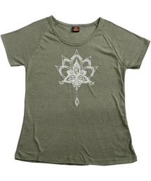 【MARAI】ロータスロゴ半袖Tシャツ